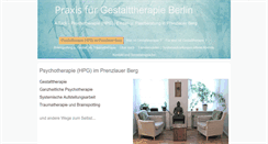 Desktop Screenshot of gestalt-therapie-berlin.de