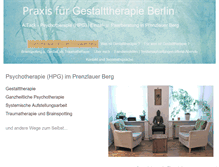 Tablet Screenshot of gestalt-therapie-berlin.de